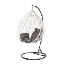  Havanna függőfotel fehér-fekete kerti bútor