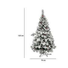 Havas műfenyő 120 cm-es műfenyő