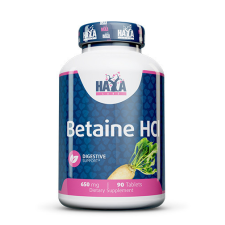 HAYA LABS Betaine HCL 650mg / 90 Tabs. Haya Labs vitamin és táplálékkiegészítő