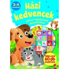 Házi kedvencek - Játékos foglalkoztató társasjátékkal gyermek- és ifjúsági könyv