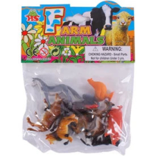  Háziállat 10 darabos készlet - 5 cm játékfigura