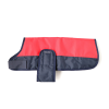 HB 048 Béleletlen kültéri kutyatakaró piros / kék 45cm kutya ruházat kiegészítők  esőkabát