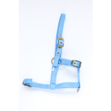 HB 706  nylon kötőfék baba kék csikó ló felszerelés lószerszám kötőfék lófelszerelés