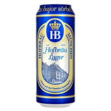  HB Hofbräu München világos sör 4% 0,5 l sör