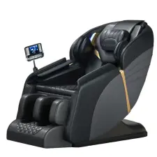HC Home Fitness HC Home Lifestyle V8 Masszázsfotel fekete színben masszázsfotel