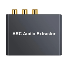  HDMI Audio ARC Extractor HDMI ARC Toslink + Koaxiális + L / R átalakító kábel és adapter
