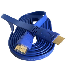 HDMI kábel 1.4 verzió, 3 m - kék - MS-610 kábel és adapter