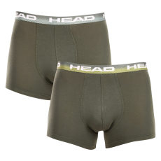 Head 2PACK Férfi boxeralsó HEAD zöld (701226183 001) L