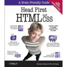  Head First HTML and CSS – Elisabeth Robson idegen nyelvű könyv