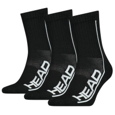 Head Performance Short Crew fekete 3db/cs zokni tenisz felszerelés