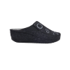 Health And Fashion Shoes Scholl Inverness Wedge Ela Fekete Női papucs 38