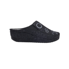 Health And Fashion Shoes Scholl Inverness Wedge Ela Fekete Női papucs 38 női papucs