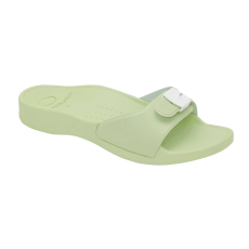 Health And Fashion Shoes Scholl Sun-Zöld-Női strandpapucs 38