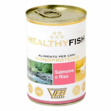 Healthy Fish 95% Lazac Monoproteines Paté Rizzsel Felnőtt kutyáknak 400g kutyaeledel