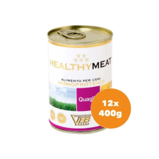 Healthy Meat fürj 95% monoproteines paté felnőtt kutyáknak 12x400g kutyaeledel