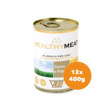 Healthy Meat szarvas 95% monoproteines paté, burgonyával felnőtt kutyáknak 12x400g kutyaeledel