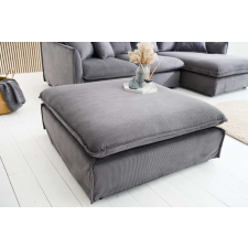 Heaven Stílusos puff Eden 100 cm szürke kord bútor