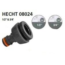 Hecht Hecht 08024 - Locsoló tömlővég csatlakozó 1/2&quot; &amp; 3/4&quot; barkácsgép tartozék