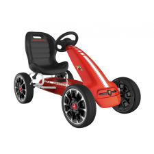 Hecht Pedálos Gokart ABARTH-Black 3-8 éves korig lábbal hajtható járgány