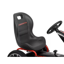 Hecht Pedálos Gokart ABARTH-Black 3-8 éves korig lábbal hajtható járgány