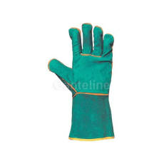  HEGESZTÕKESZTYÛ 2630 SZIKRAÁLLÓ,HÕSZIG. PAMUTBÉLÉS ZÖLD 15 CM MANDZSETTA