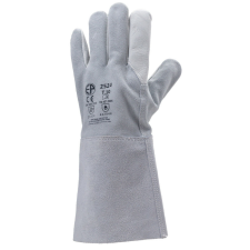  HEGESZTŐKESZTYŰ, SZÜRKE SZÍNBŐR TENYÉR/HASÍTÉK KÉZHÁT_10 védőkesztyű