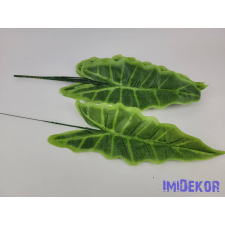  Hegyes eres levél M50cm - Világos dekorációs kellék