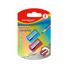  Hegyező 1 lyukú fém 2 db/bliszter Keyroad Metal Colourful vegyes színek hegyező