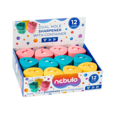  Hegyező NEBULO 2 lyukú tartályos hegyező