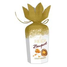 Heidi Bouqet Gold karamellás egészmogyorós praliné - 120g csokoládé és édesség