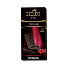 Heidi táblás étcsokoládé áfonya - 80g csokoládé és édesség