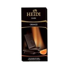 Heidi táblás étcsokoládé narancshéj - 80g csokoládé és édesség