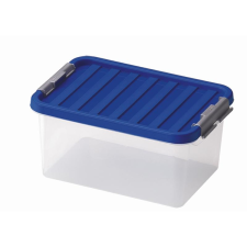 Heidrun Clipbox Átlátszó Tároló doboz   8,0L 34x23x16cm Clippes tetővel bútor