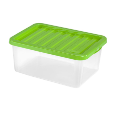  Heidrun Quasar Átlátszó Tároló doboz  13L 38x28,5x16cm tetővel bútor