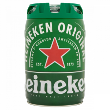 Heineken minőségi világos sör 5% 5 l hordó sör