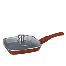 Heinner Öntött alumínium grillserpenyő + fedél 24x4 cm, Calabria, főzés: Heinner HR-JLG-A24G edény