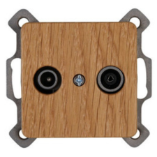 Heinrich Kopp GmbH Milano antennaaljzat tölgy 917030088 Kopp villanyszerelés