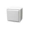 Heinrich Kopp GmbH Oslo váltókapcsoló, vízmentes, falon kívüli, fehér IP44 568602005 Kopp