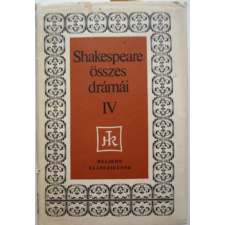 Helikon Shakespeare összes drámái IV. Színművek antikvárium - használt könyv
