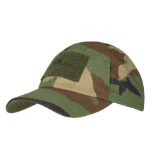 HELIKON-TEX BBC Cap - PolyCotton Ripstop - US Woodland munkaruha