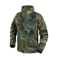 HELIKON-TEX GUNFIGHTER Jacket - Shark Skin Windblocker - Flecktarn