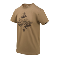 HELIKON-TEX Mountain Stream póló - US Brown
