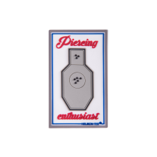 HELIKON-TEX Pierceing Enthusiast Patch - PVC - White vadász és íjász felszerelés