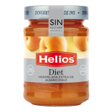 Helios sárgabarack extradzsem édesítőszerrel 280g diabetikus termék