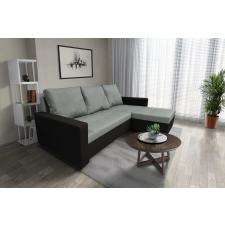 Hell Dream Fáraó sarokkanapé fekete óezüst szövet, bámulatos 3 változatban bútor