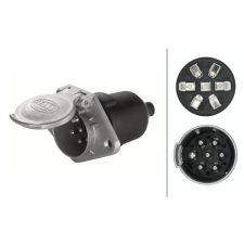 Hella dugaszló aljzat HELLA 8JB 003 833-011 autóalkatrész