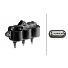 Hella gyújtótekercs HELLA 5DA 358 168-661 autóalkatrész