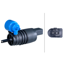 Hella mosóvízszivattyú, szélvédőmosó HELLA 8TW 006 847-021 autóalkatrész