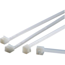 HellermannTyton 115-02000 RELK2M-PA66-BK Kábelkötöző Fekete 100 db (115-02000) villanyszerelés