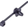 HellermannTyton Kábelkötegelő benyomós rögzítővel 200 x 4,6 mm, fekete, 1 db, HellermannTyton 150-37792 T50RSFT6,5 16-3-MC5 (150-37792)